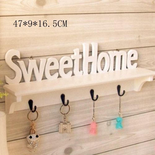 Home Decoration Hook Wall Hanging Wall Decoration Coat Hook White