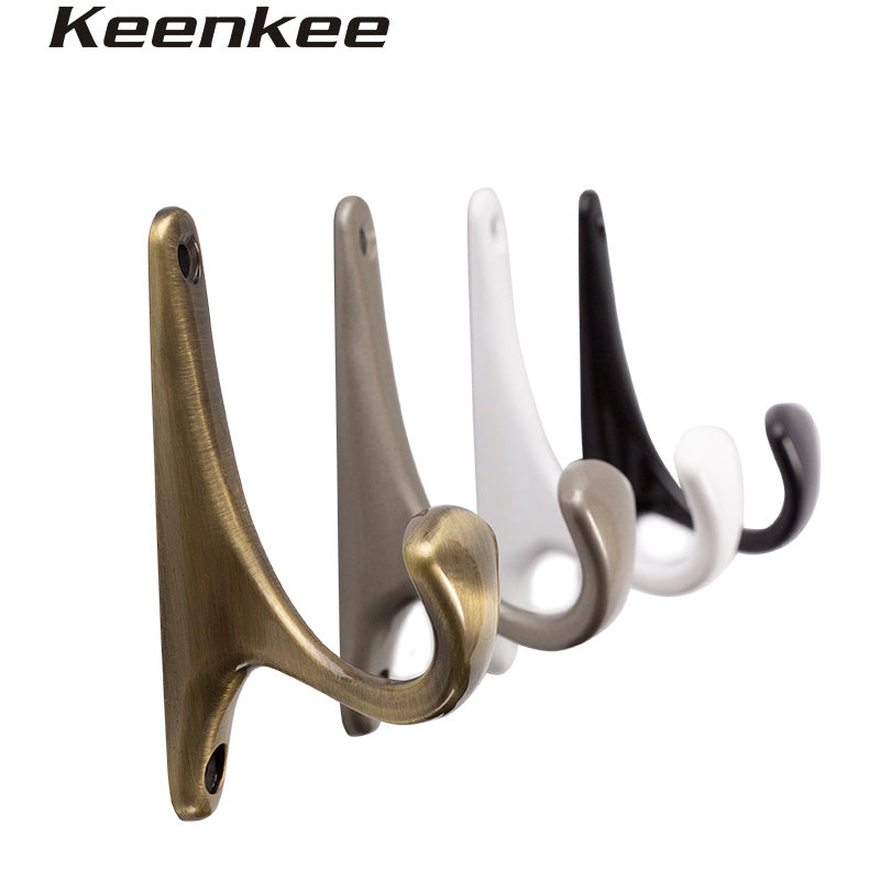 Simple Single Hook Coat Hook Wall Hook Wardrobe Indoor Bedroom Coat Hook