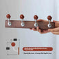 Walnut Solid Wood Hook Entrance Coat Bag Decorative Hook