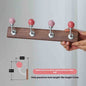 Walnut Solid Wood Hook Entrance Coat Bag Decorative Hook