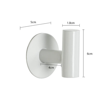 304 Stainless Steel Punch-free Hook Bathroom Toilet Single Hook Coat Hook